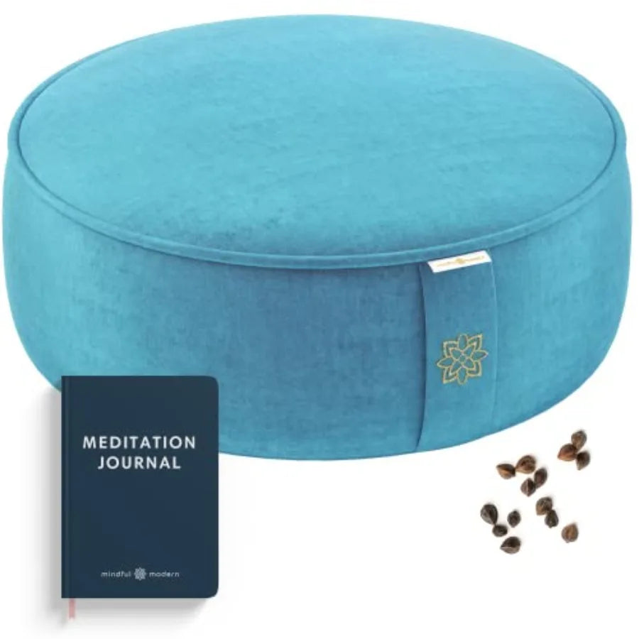 Velvet Meditation Cushion Yoga Floor Pillow