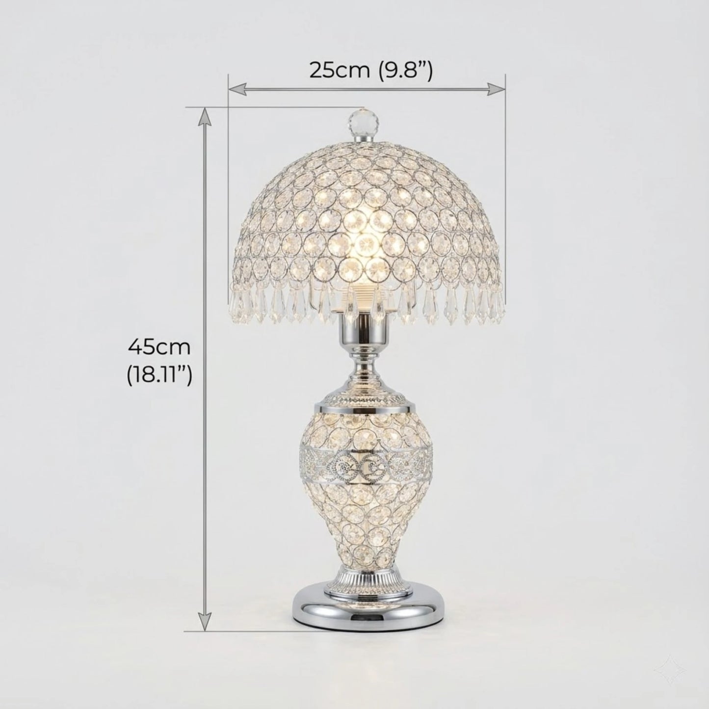 Luxury Crystal Table Light for Home Decor