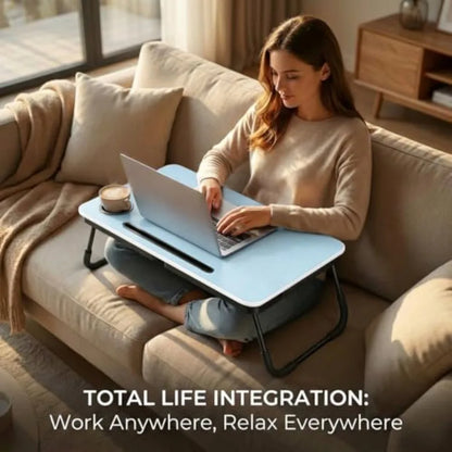Foldable Laptop Bed Desk for Couch Sofa