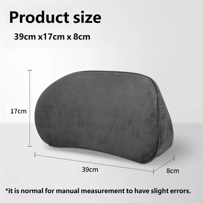 Car Memory Foam Lumbar Support Cushion Waist Pillow