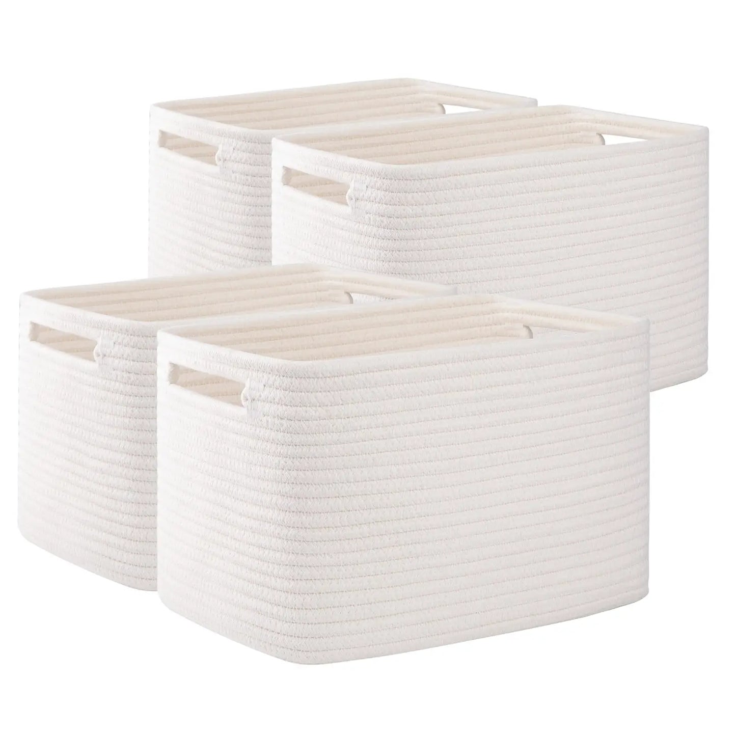4 Pack Storage Baskets for Organizing