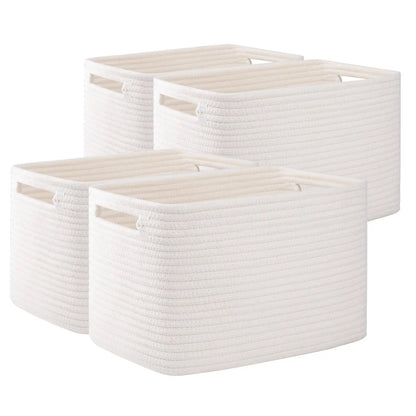 4 Pack Storage Baskets for Organizing