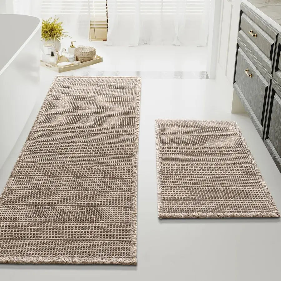Super Absorbent Bathroom Mats Non Slip Bath Rugs