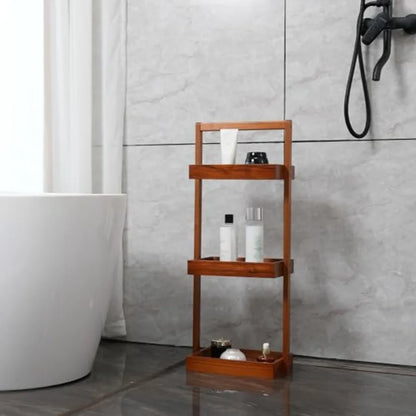 Standing Shower Organizer Shelf with Handle