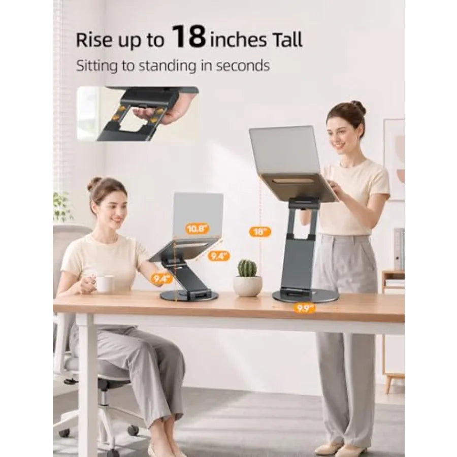 Telescopic 360 Rotating Laptop Stand
