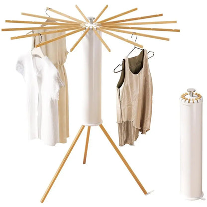 Tripod Clothes Drying Rack Portable Laundry Stand