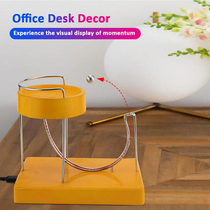 Electromagnetic USB Powered Kinetic Art Desk Toy
