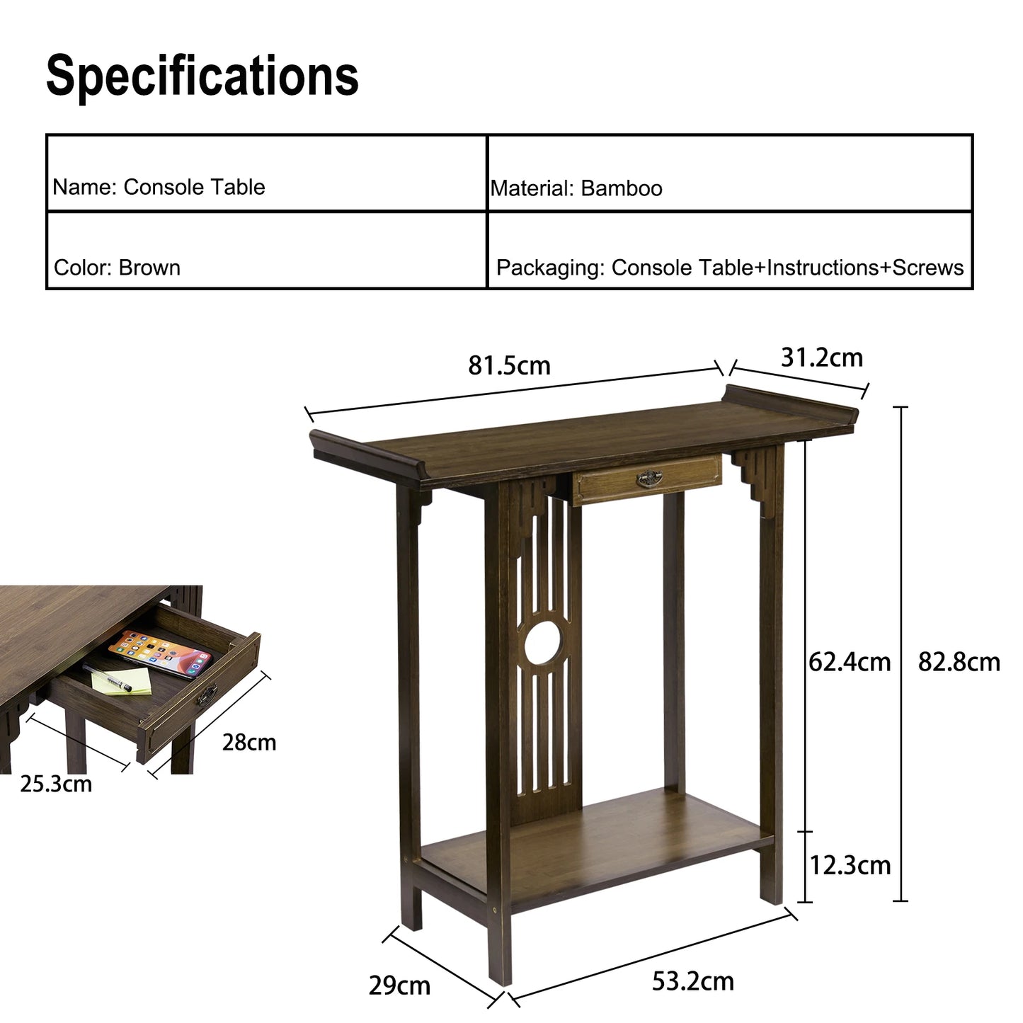 Chinese Style Hall Console Table