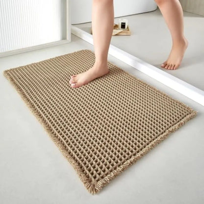 Boho Bathroom Rugs Non Slip Bath Mat