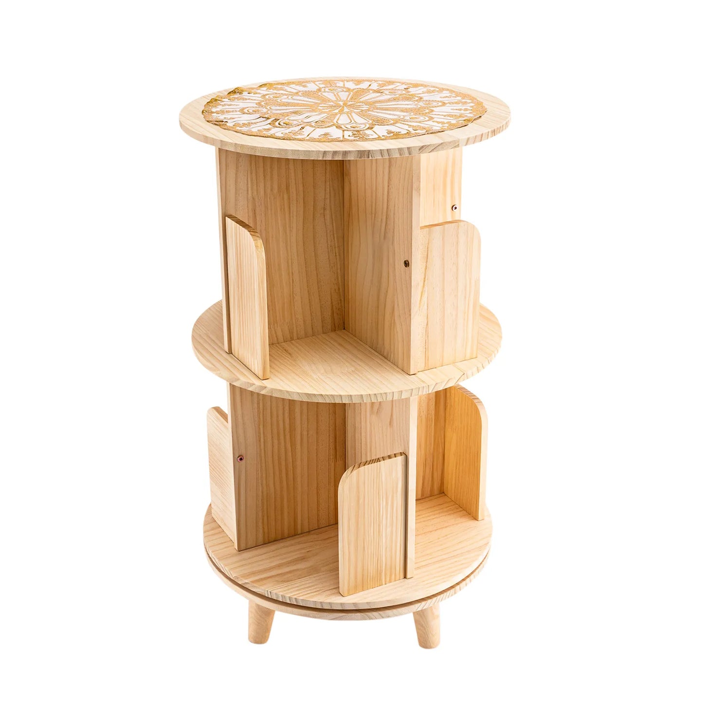360° Rotating Display Stand with Floor-Standing