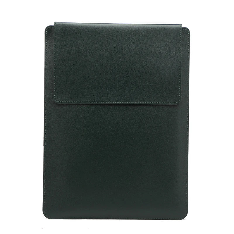 Portable Leather Laptop Sleeve Case Bag  Cover