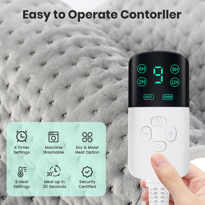 Electric Portable Waist Temperature Control Heating Pad