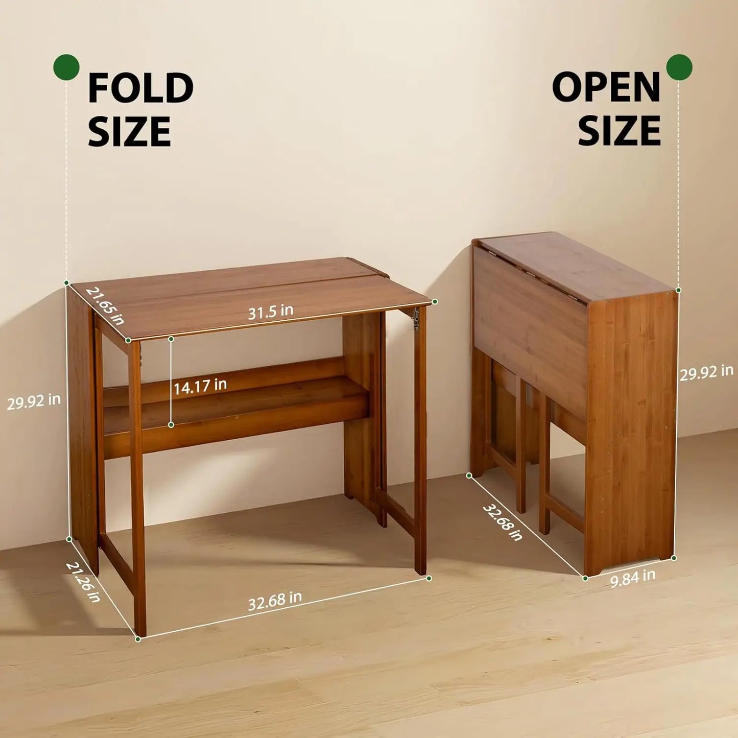 40" Folding Laptop Computer Desk
