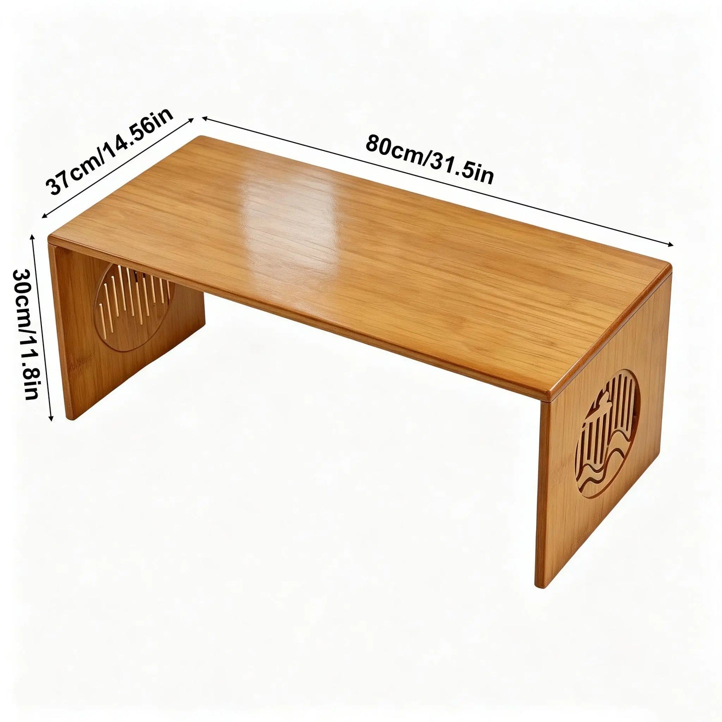 Bamboo Folding Low Coffee Table