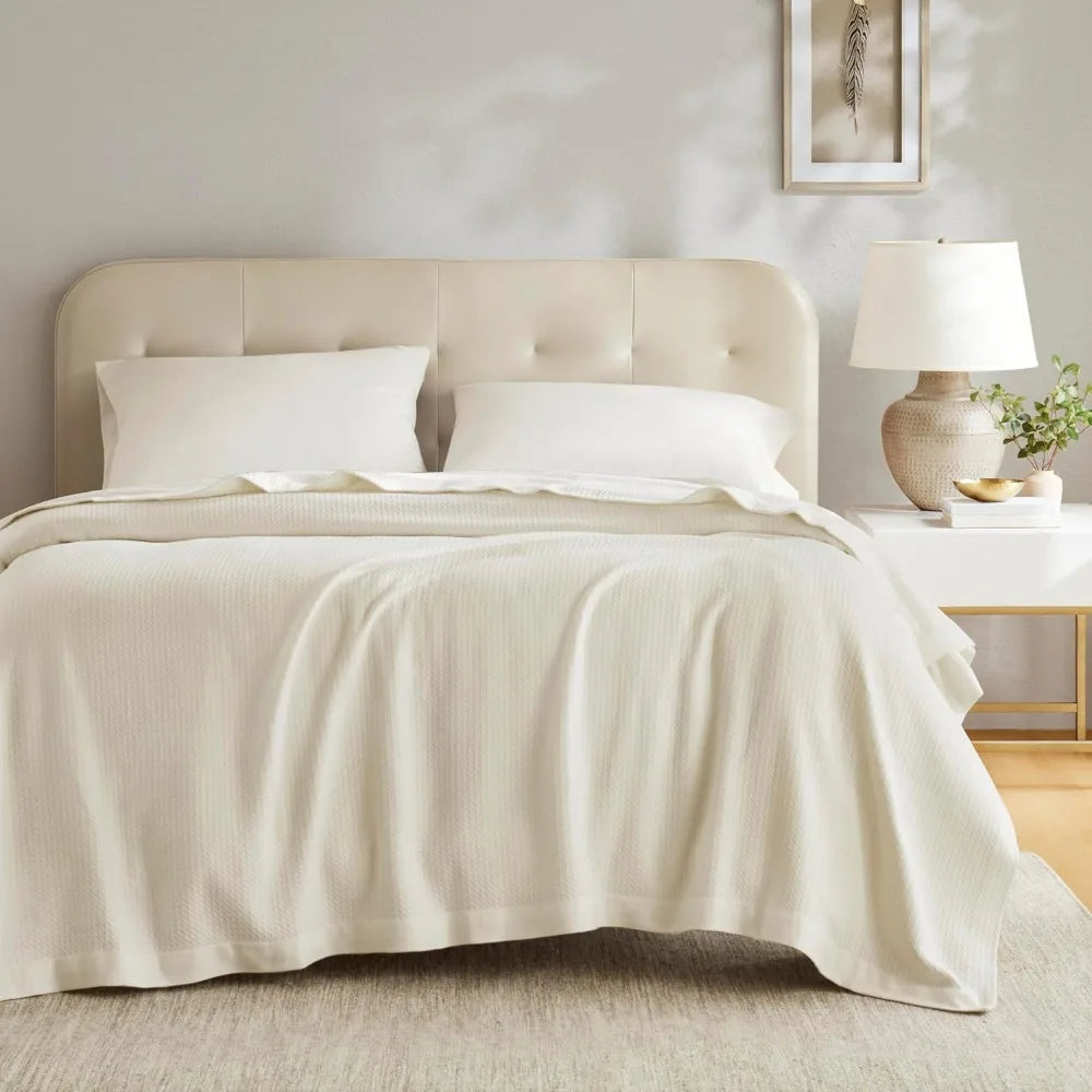 100% Egyptian Cotton Lightweight Summer Blanket