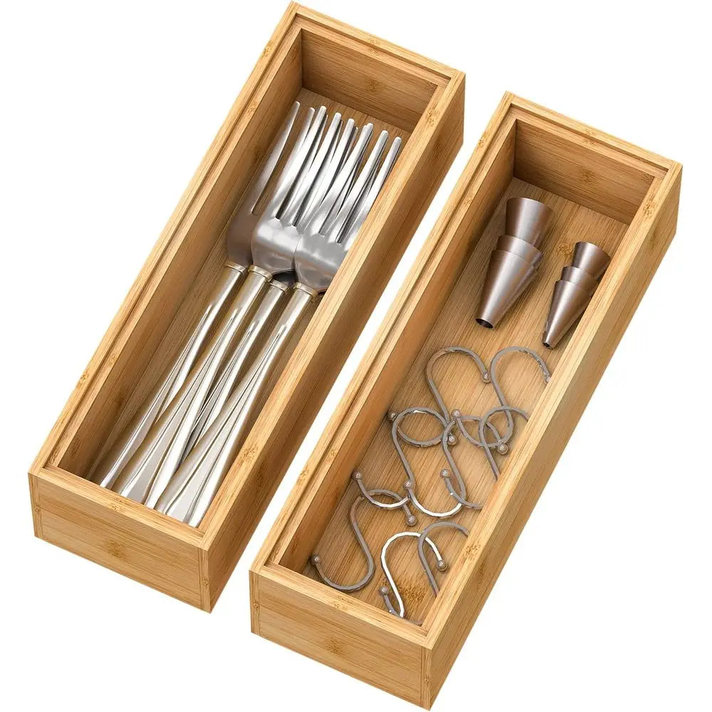 Stackable Silverware Tray Utensil Organizer Cutlery Holder