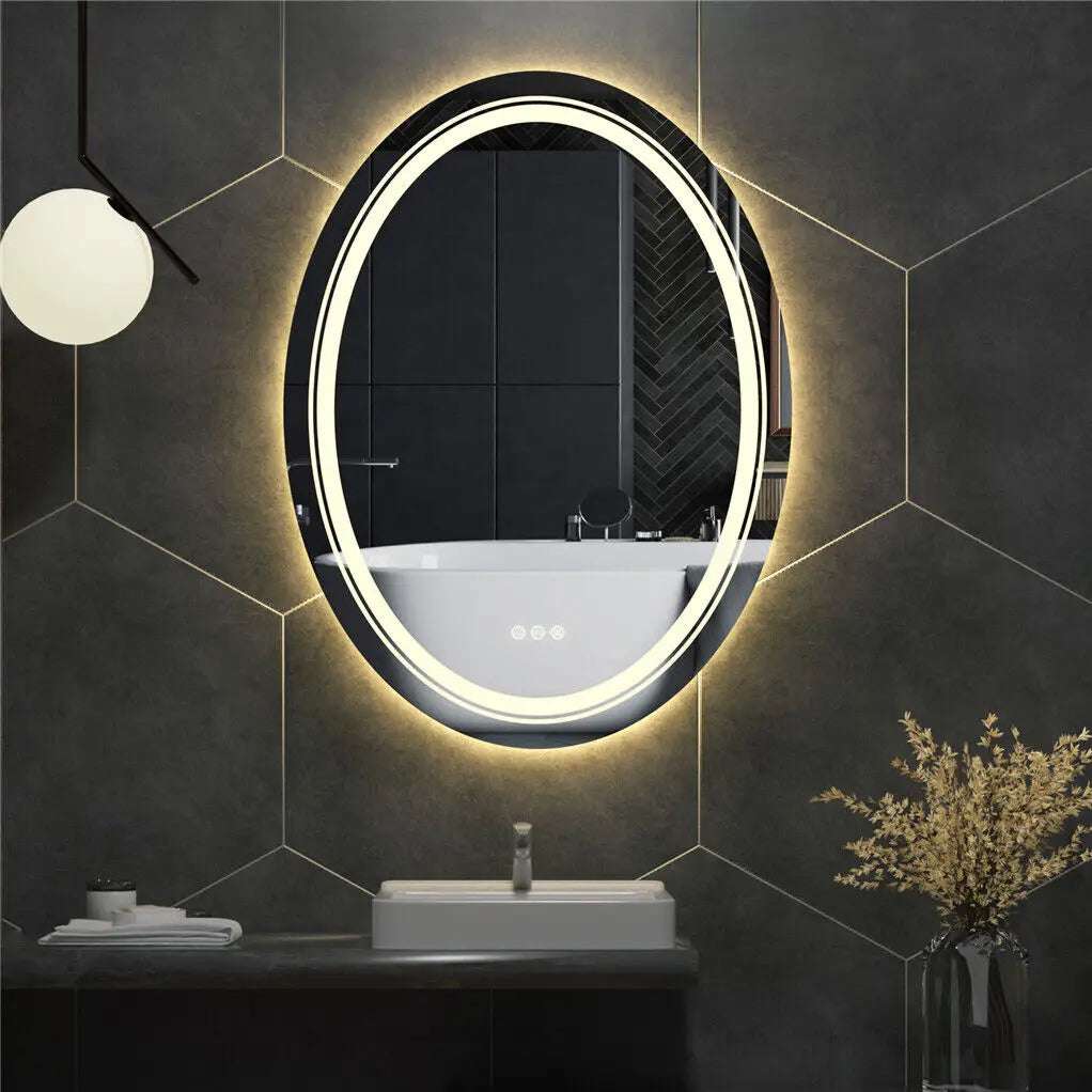 Dimmable  Frameless LED Bathroom Mirror