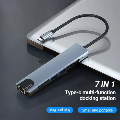 7 in 1 Type C Docking Station
