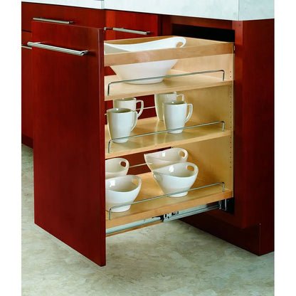 Pullout Kitchen Cabinet Storage Organizer