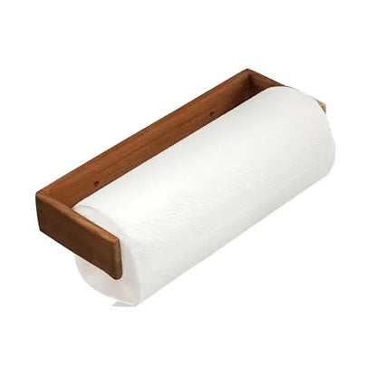 Minimalist Wooden Wall-Mounted Paper Towel Dispenser
