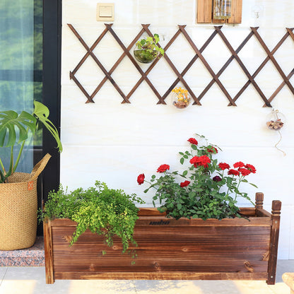 Flower Vegetable Window Mounted Plant Box Garden