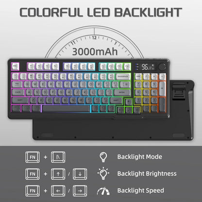 Wireless Gaming Keyboard Creamy Membrane