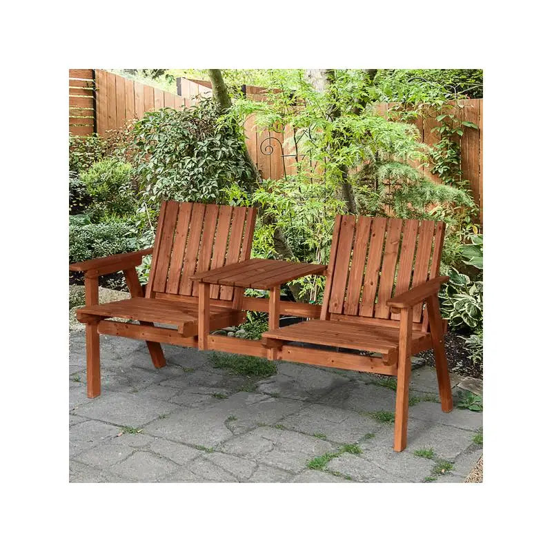 Garden Bench and Chair Set for Outdoor Spaces