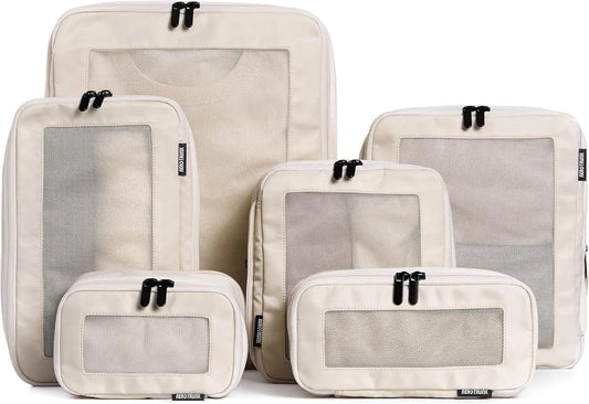 Travel Compression Packing Cubes Luggage Organizer