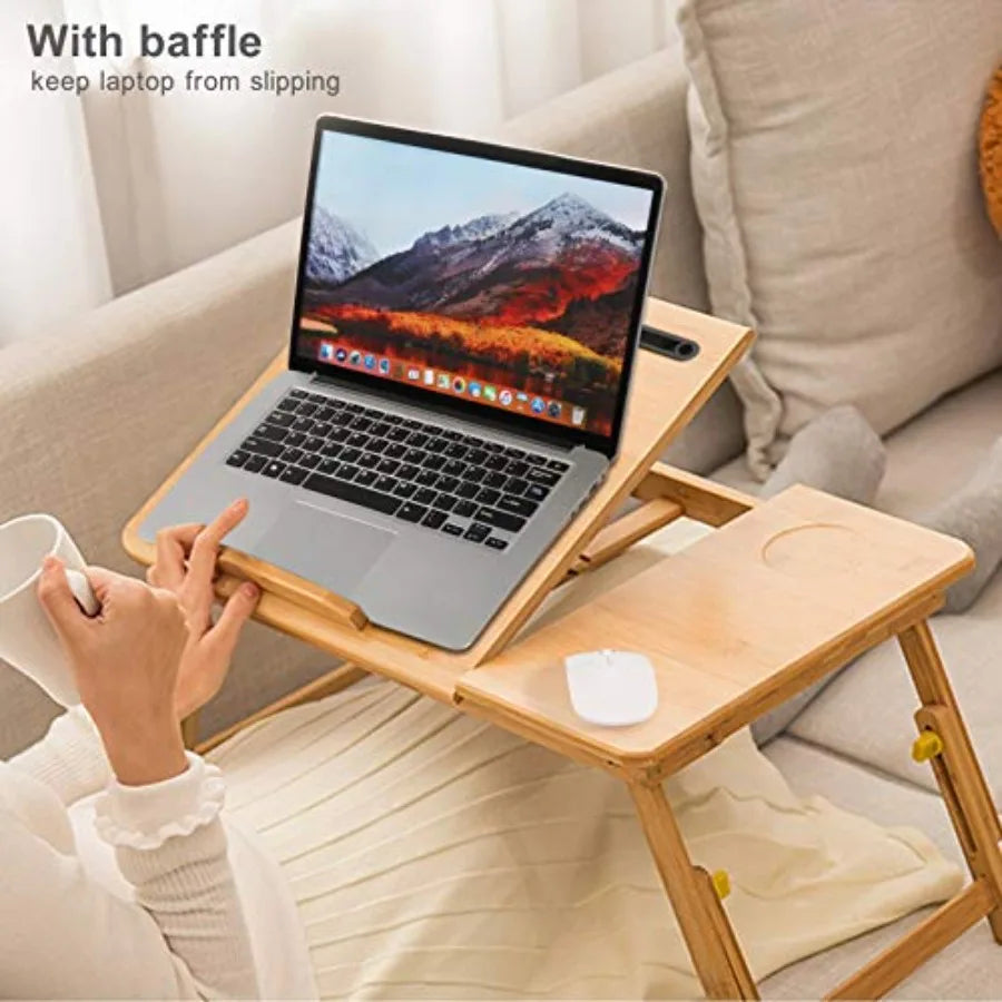 Lap Desk Bamboo Bed Tray Table