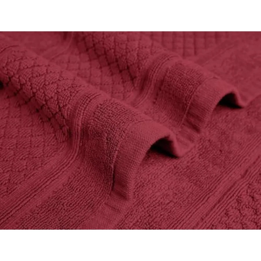 100% Cotton Set of 4 Absorbent Bathmat