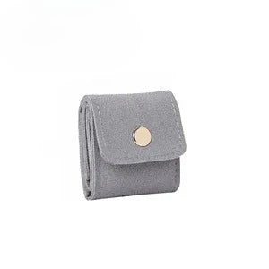 Mini Leather Jewelry Portable Travel Storage Bag