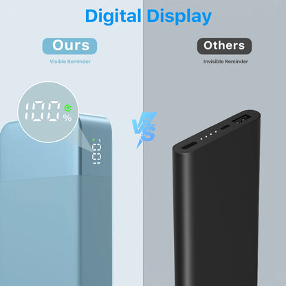 Slim Power Bank 10000mAh Mini Pocket