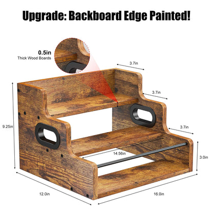 Liquor Bottle Display  Rack Organizer
