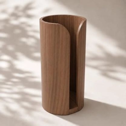 Plywood Free Standing Toilet Paper Holder