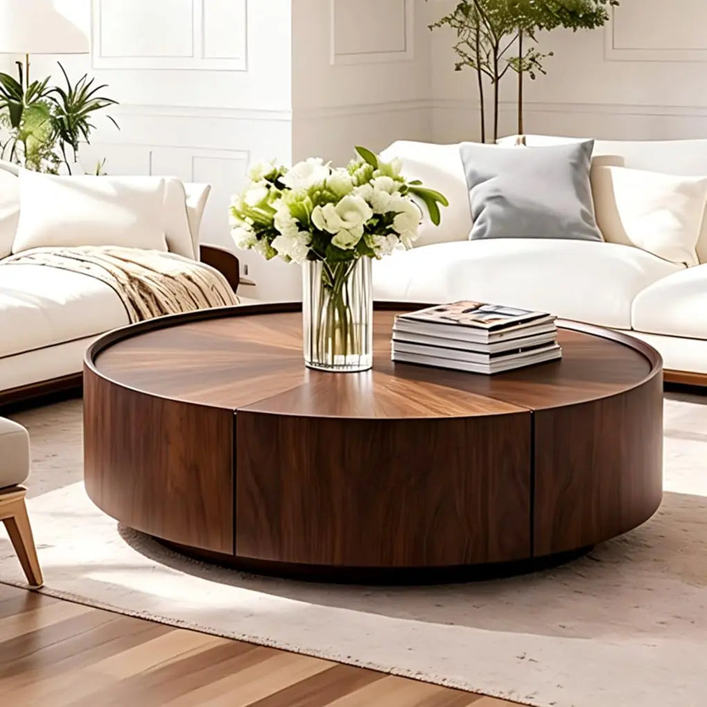 Solid Wood Square Coffee Table