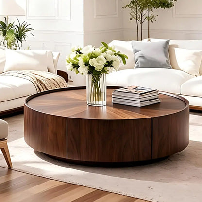 Solid Wood Square Coffee Table