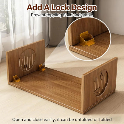 Bamboo Folding Low Coffee Table