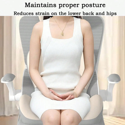 Memory Foam L-Shaped Seat Cushion Lumbar Support