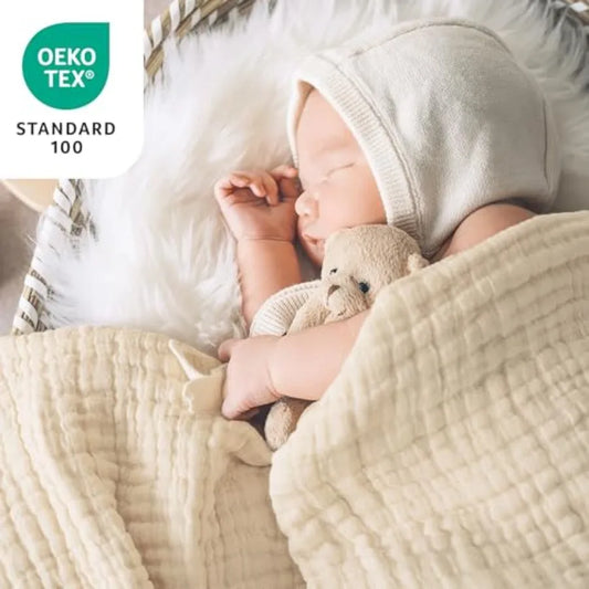 Lightweight Breathable 100% Cotton Muslin Blanket