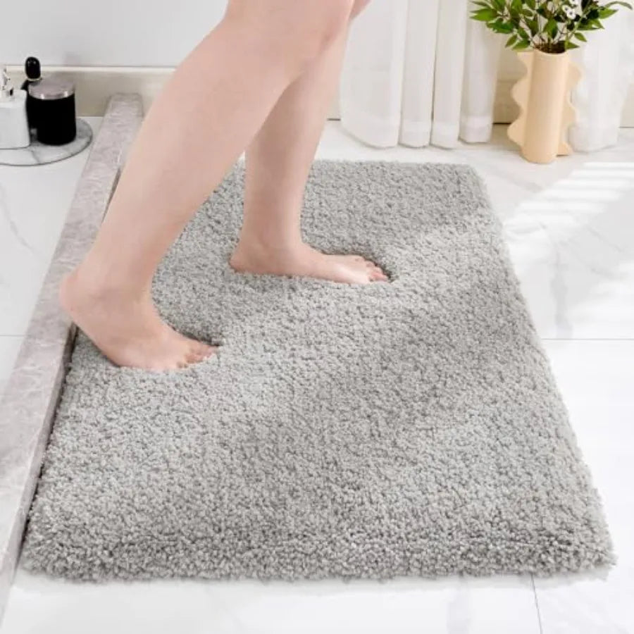 Non-Slip Plush Small Bath Mat