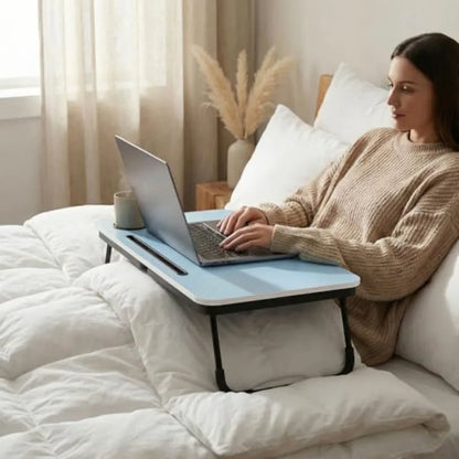 Foldable Laptop Bed Desk for Couch Sofa