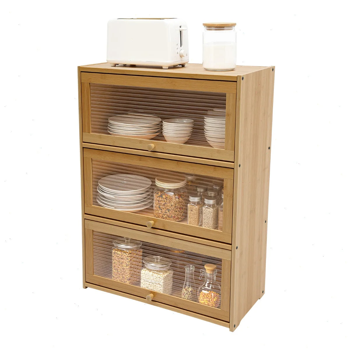 Kitchen Pantry Sideboard Storage Cabinet