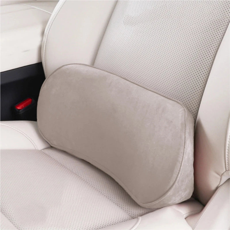 Car Memory Foam Lumbar Support Cushion Waist Pillow