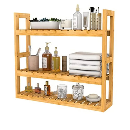 Bathroom Shelf 3-Tier Wall Mount Storage Rack