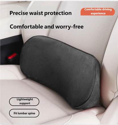 Car Memory Foam Lumbar Support Cushion Waist Pillow