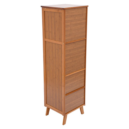 Home Coffee Wine Bar Wood Corner Cabinet