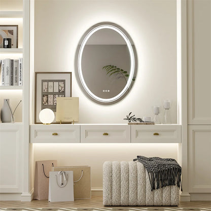 Dimmable  Frameless LED Bathroom Mirror
