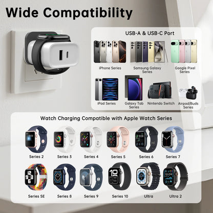 Portable Travel 3 in 1 Charger