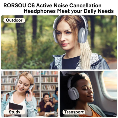 Wireless Bluetooth 5.3 Over-Ear Headphones