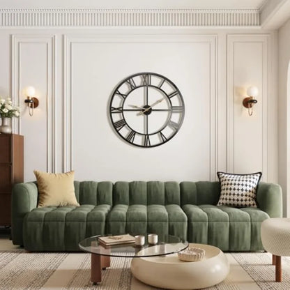 Large Wall Clock Roman Numeral